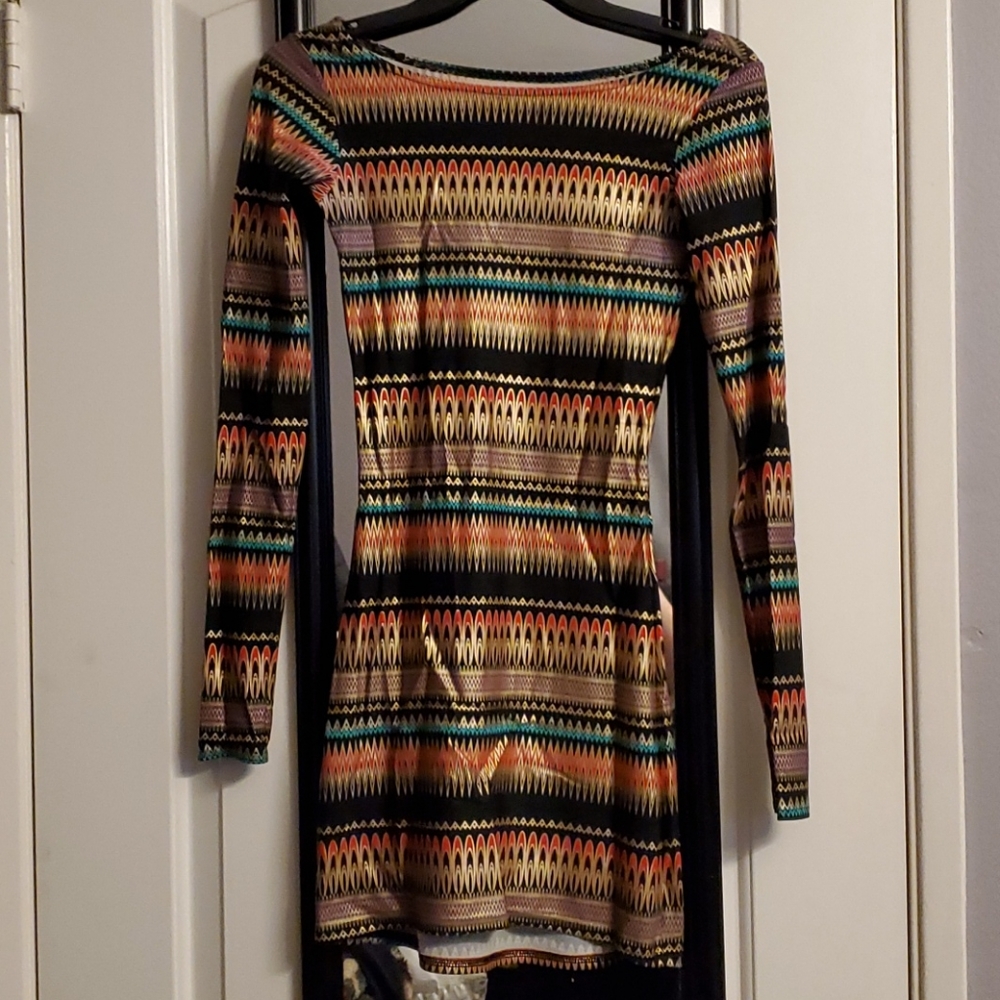 Nairobi long sleeve dress black milk clothing